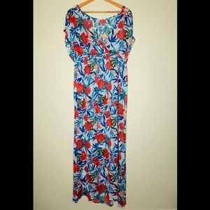 Floral Beach Cover-Up